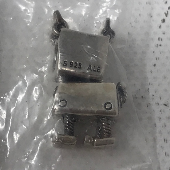 Pandora Bobby Bot 797551EN12 Pendant Charm, Size OS - 925 Silver - Picture 4 of 7